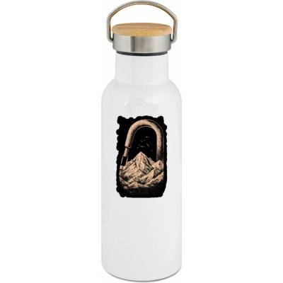 123TRIKO termoska Hory a karabina, lezecký potisk 500 ml