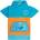 Wave Hawaii Детско пончо за сърф Wave hawaii Kid's Ponchini Keiko Surf poncho - Blau / Orange - размер XXS (750-2937-0111)
