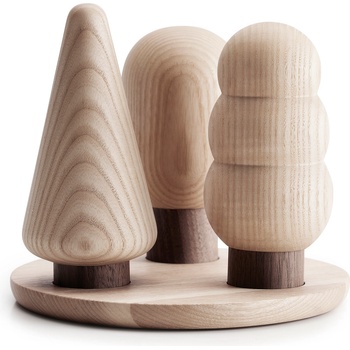 Born in Sweden Мелнички за сол и пипер Into the Woods с поднос 4 части (7340379)