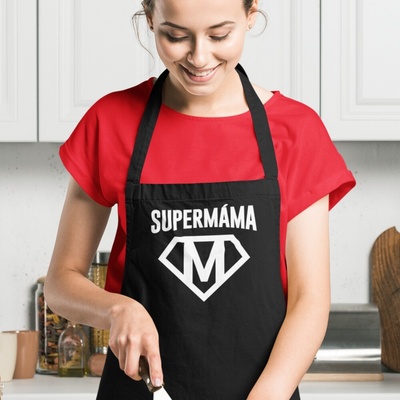 TRIKOO Dámská ZÁSTĚRA Super MÁMA Černá
