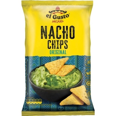 El Gusto MEXICO Kukuřičné Nachos Original 180 g