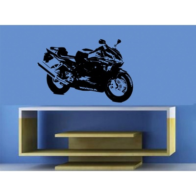 Merci-shop Samolepka na zeď motorka Honda CBR 60 x 39 cm.