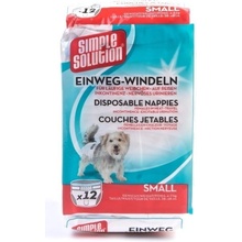 Simple Solution Plenkove kalhotky pro psy S 12 ks