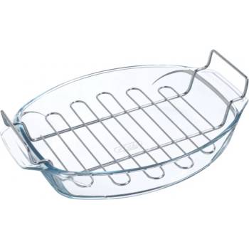 Pyrex Тава овал с дръжки Pyrex Irresistable, 4 л, 39 x 27 x 9 см (012317)