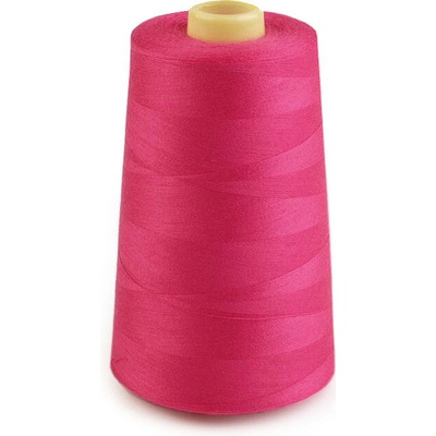 Polyesterové nitě pro overlocky i klasické šití návin 5000 yards PES 40/2 Magenta 1 ks
