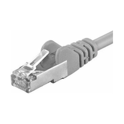 PremiumCord 8592220007614 Patch, RJ45-RJ45, SFTP CAT6A, 30m, šedý