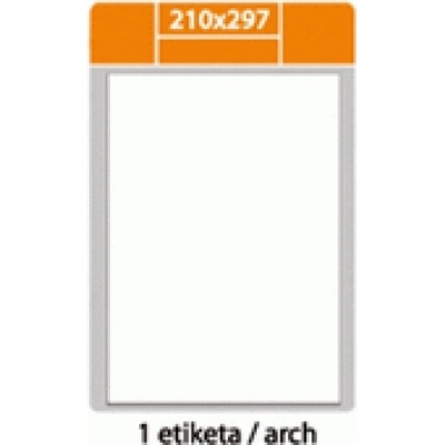 S&K label LOUISA 210 x 297 mm bílé A4 100 archů