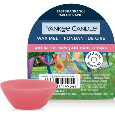 Yankee Candle Art In The Park vonný vosk do aromalampy 22 g