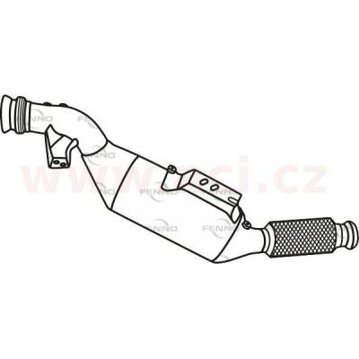 Filtr pevných částic FENNOsteel Euro 6 (Silikon karbid) ACI V P8843DPF