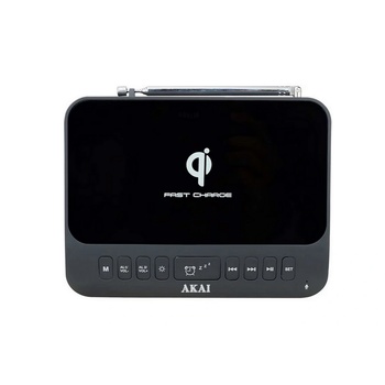 AKAI РАДИО ЧАСОВНИК/usb/БЕЗЖИЧНО ЗАРЯДНО akai acrb-1000 (86636)