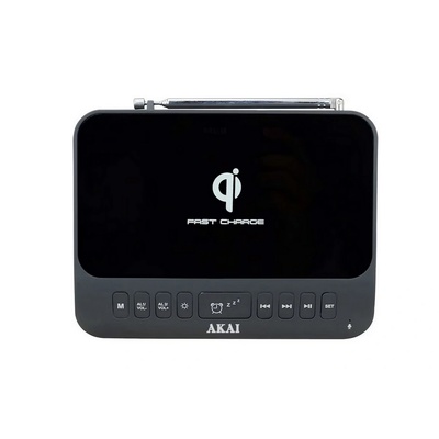 AKAI РАДИО ЧАСОВНИК/usb/БЕЗЖИЧНО ЗАРЯДНО akai acrb-1000 (86636)