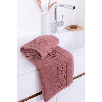 Matějovský Sophia Rose Pink bavlnené uteráky osušky staroružová 30x50 cm