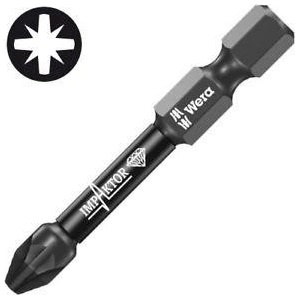 Wera Бит PZ 2 x50мм, 855/4 IMP DC Impaktor - W073961 (W073961)