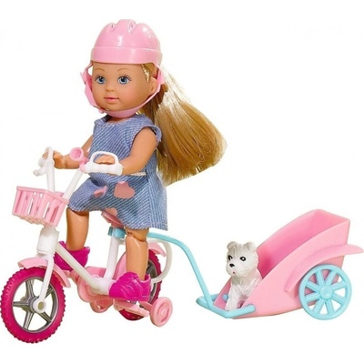 Simba Toys Evi na bicykli 2Wz
