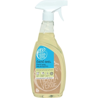 Yellow&Blue Čistič skel s BIO pomerančovou a citronelovou silicí s rozprašovačem 750 ml – Zboží Dáma