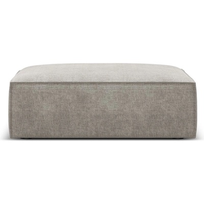 Mazzini Sofas Светлосива шенилова табуретка Vanda - Mazzini Sofas (MAZ_POUF_142_F1_VANDA7)