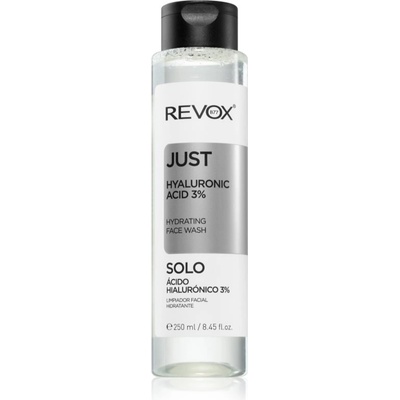 Revox Just Hyaluronic Acid 3% овлажняващ почистващ гел за лице 250ml