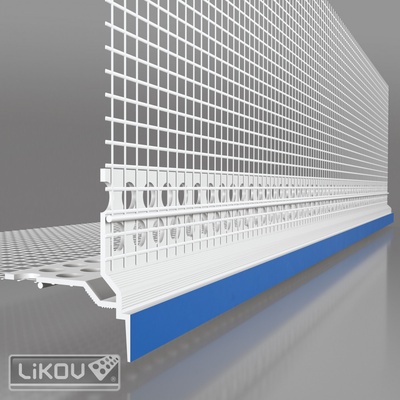 Likov lišta nadokenný profil priznaný VLTU-2H 2,5 m 145.25
