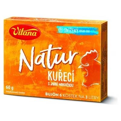 Vitana Natur Bujón kuracie 6 x 60 g