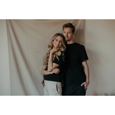 Kojící kvalitní české tričko černá – Zboží Mobilmania