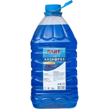 ELIT Антифриз elit Концентрат -35°c 5кг Син (elit 5l -35°c)