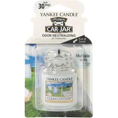 Yankee Candle Clean Cotton gelová visačka