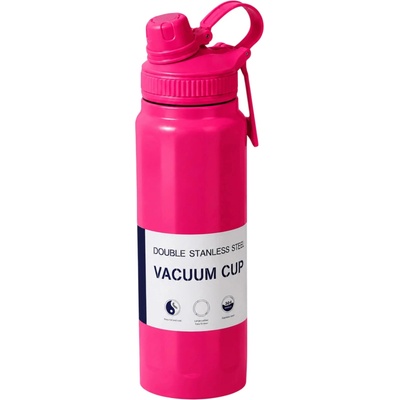 Verk termoláhev s držákem 700 ml růžová
