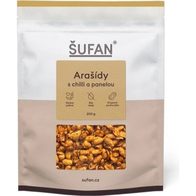 ŠUFAN Arašídy s chilli a panelou 200 g