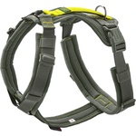 HUNTER Нагръдник за куче Hunter Maldon 3.0 Dog harness - Dark Grey / Yellow - размер XS Hals 31 - 49 cm, Bauch 34 - 49 (057-0533-0211)