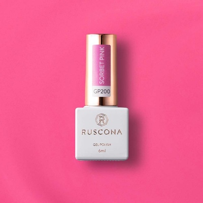 Ruscona gel lak SORBET PINK GP200 6 ml