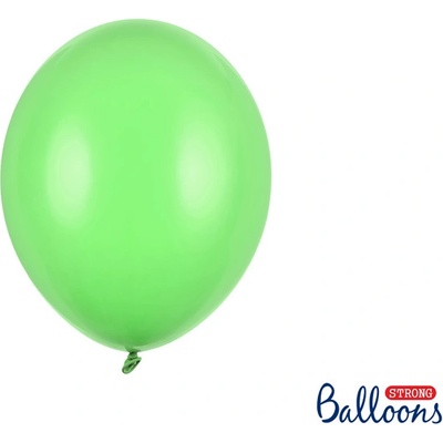 STRONG BALLOONS BALÓNKY pastelové 27 cm sv.zelené