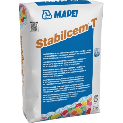 MAPEI Stabilcem T injektážna cementová malta na kotvenie závitových tyčí a tiahel 25 kg