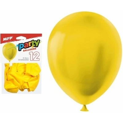 UNIPAP balónek nafukovací sáček standard 26cm žlutý 8000188 583044