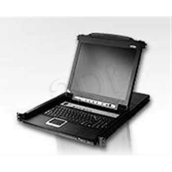 Aten CL-5708M-AT-AG KVM 8 port LCD 17 + klávesnica + touchpad USB-PS/2