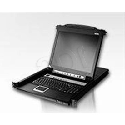 Aten CL-5708M-AT-AG KVM 8 port LCD 17 + klávesnica + touchpad USB-PS/2