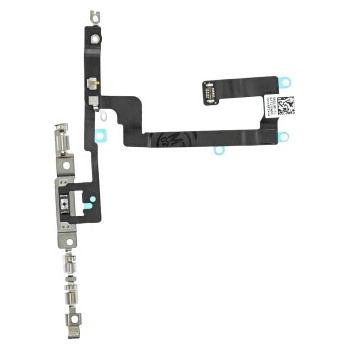 Резервен лентов кабел за on/off бутона, бутони за звука и вибрацията за iPhone 14 - OEM Power Button Flex Cable (19028)
