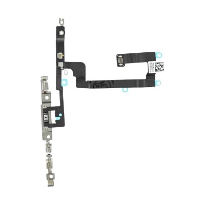 Резервен лентов кабел за on/off бутона, бутони за звука и вибрацията за iPhone 14 - OEM Power Button Flex Cable (19028)