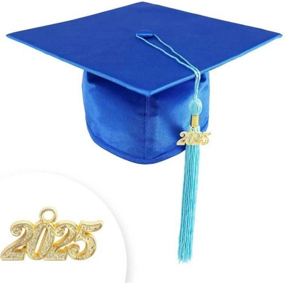 Promoční čepice STANDARD - modrá, Barva střapce 703 - ledově modrá