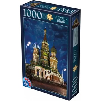 D-Toys - Puzzle Saint Basil's Cathedral, Russia - 1 000 piese