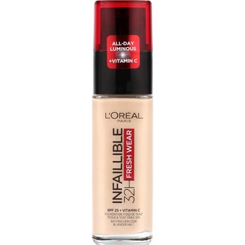 L'Oréal Paris Infaillible 32H Fresh Wear dlhotrvajúci tekutý make-up 130 True Beige 30 ml