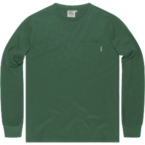 Vintage Industries Риза с дълъг ръкав Grant pocket, яркозелена (3547.brightgreen)
