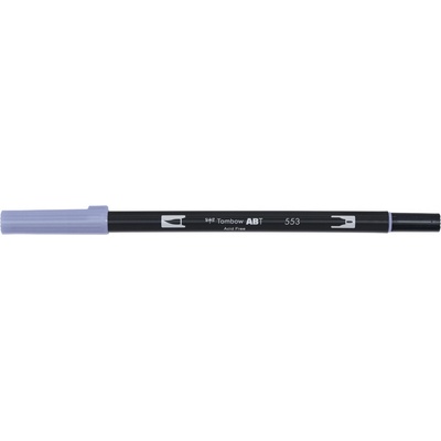 Tombow Tombow Oboustranný štětcový fix ABT Dual Brush Pen, mist purple (ABT-553)
