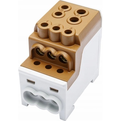 Simet Rozvodný blok - Al/Cu SDB 200 (80030) SIMBLOCK hnědý 81602015