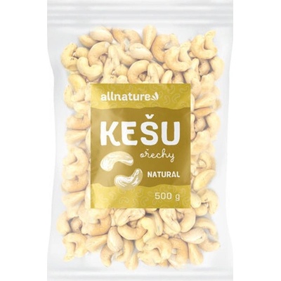 ALLNATURE Kešu orechy natural 500 g