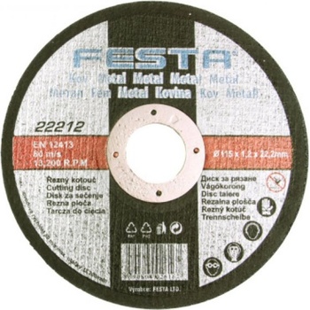 Festa Levior Kotouč řezný 150 x 1,2 x 22,2 mm 22219