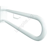 Bemeta Опорна дръжка 10x25 cm бяла (BD0208)