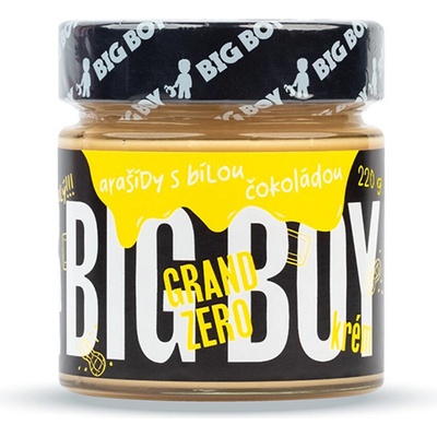 Big Boy Grand Zero arašídy s bílou čokoládou 220 g