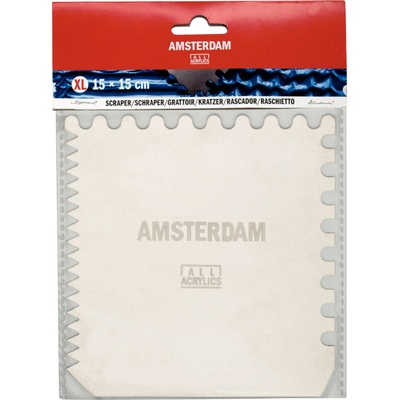 Texturovací škrabka kovová, Amsterdam