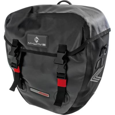 M-Wave Велосипедна дисага M-wave Alberta Gepäckträgertasche Pannier - Black - размер 2 x 20 l (510-7200-0111)