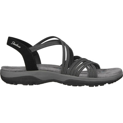 Skechers dámske sandále REGGAE SLIM tmavo sivá
